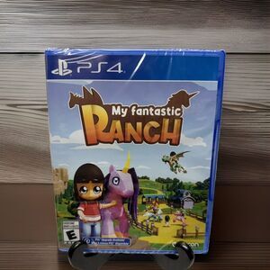 My Fantastic Ranch PS4 Video Game Unicorns Dragons Management Sim PlayStation
